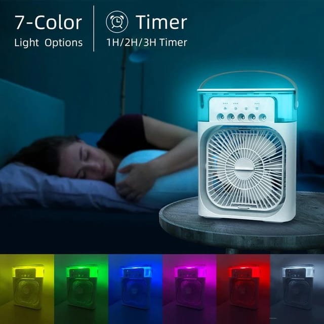Mini Ventilador Portatil Con humidificador