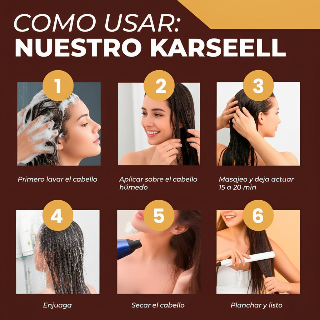 Mascara Capilar Karseell Con Colageno