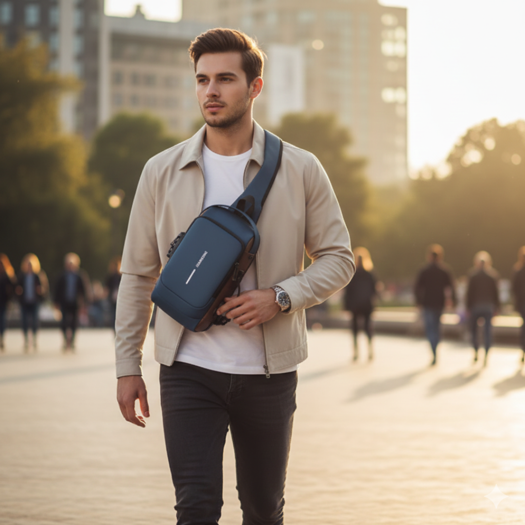 Mochila Antirrobo Con Puerto Usb