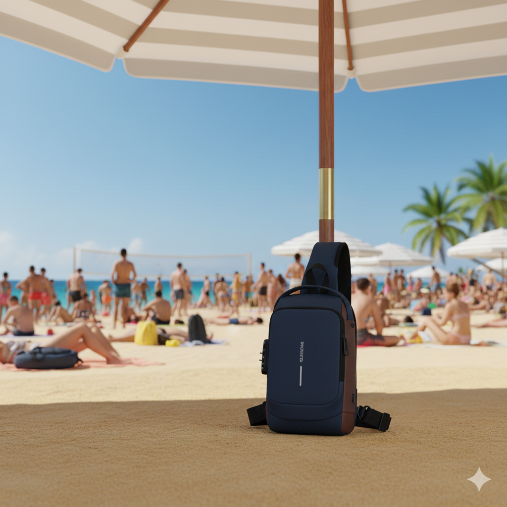 Mochila Antirrobo Con Puerto Usb
