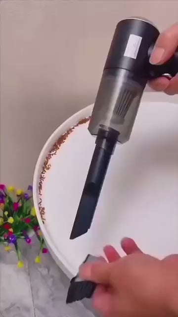 MINI ASPIRADORA  SOPLADORA PORTATIL
