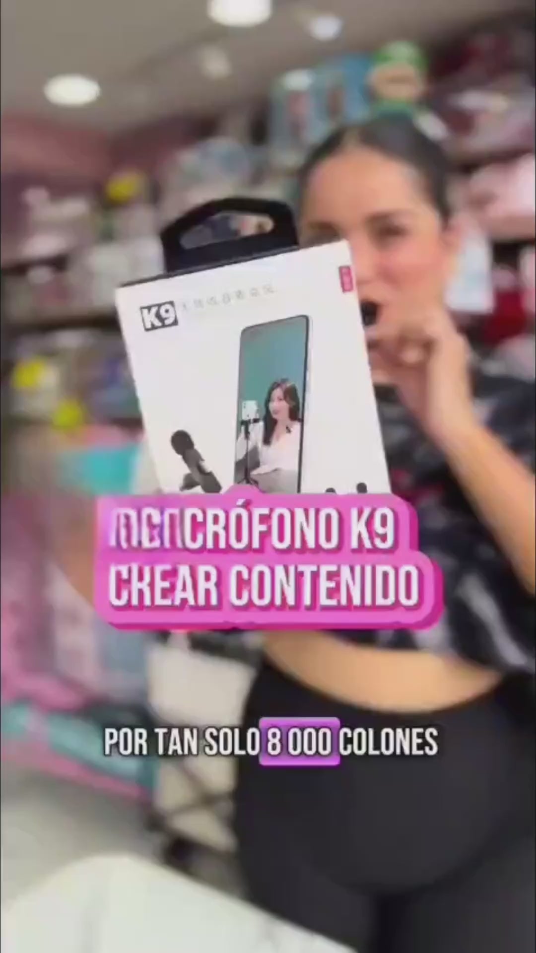 Micrófono inalámbrico para smartphone K9