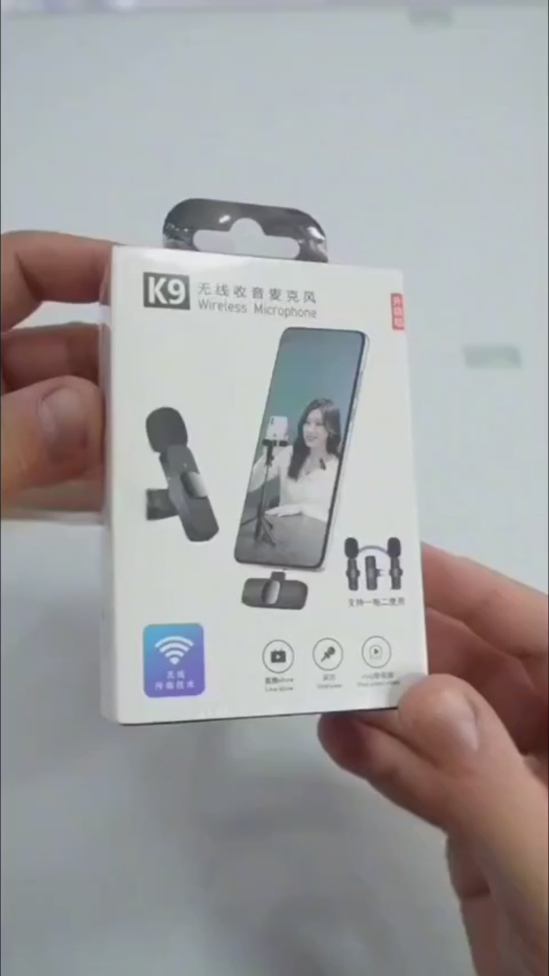 Micrófono inalámbrico para smartphone K9